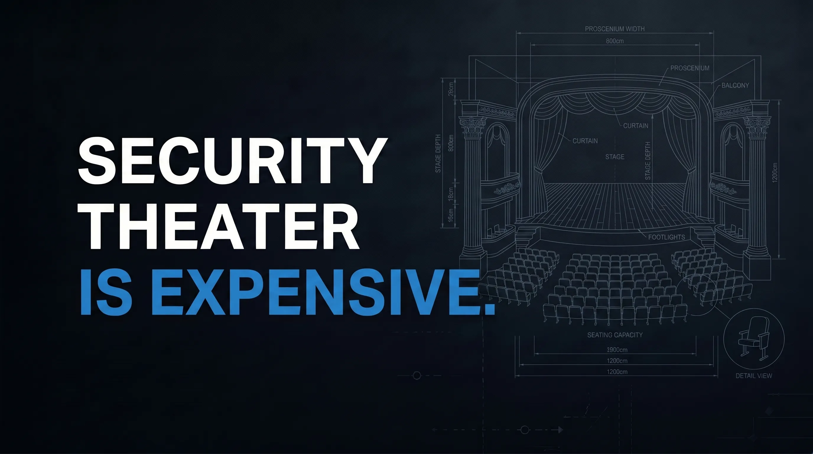 Security Theater Is Expensive — poster